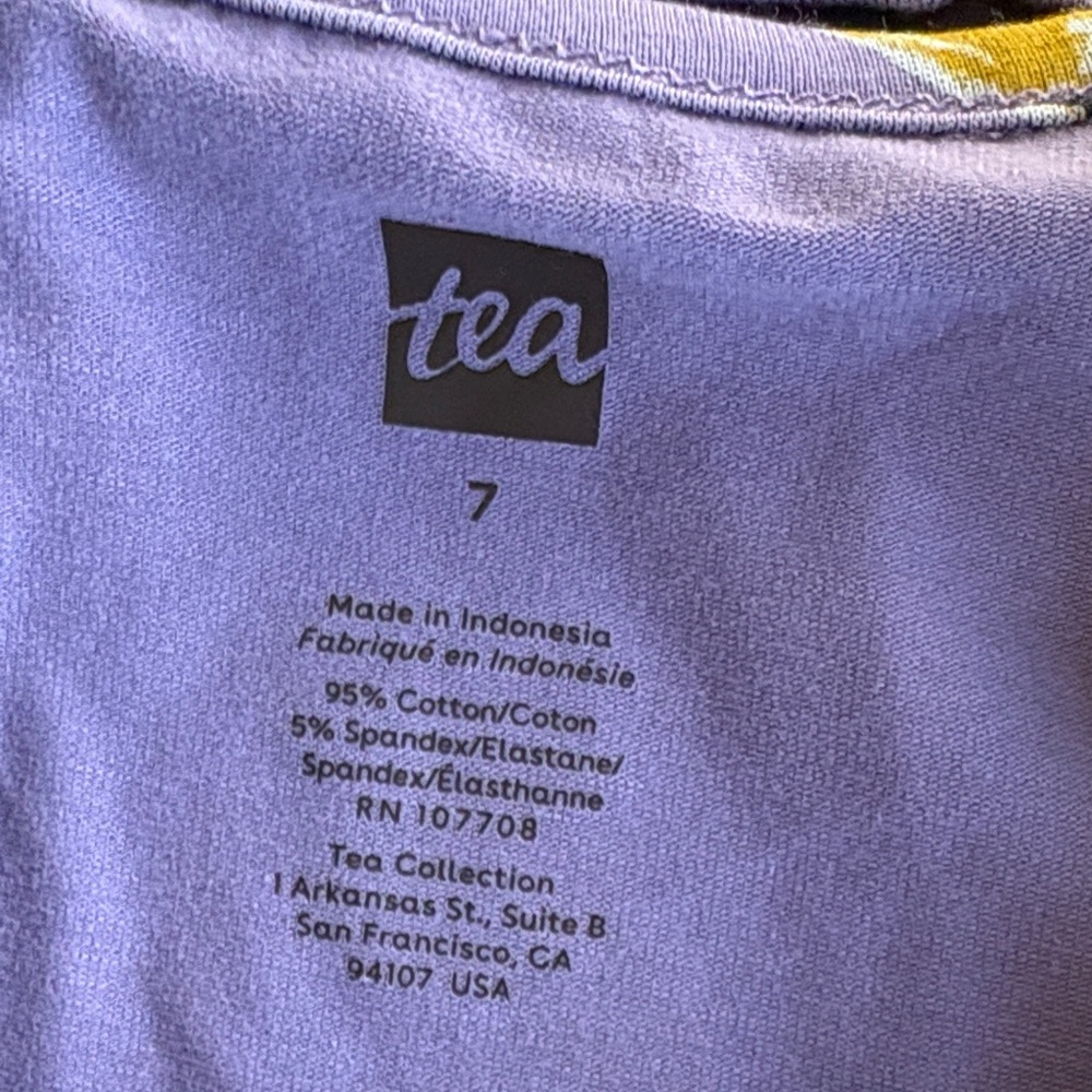 NWT Tea Collection Butterfly Dress size 7 - Picture 2 of 5